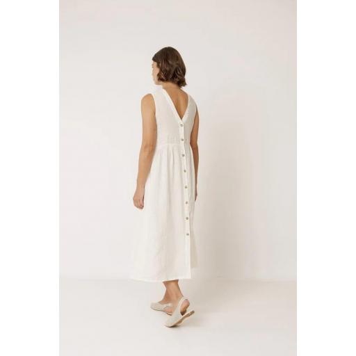 VESTIDO MULTIPOSICIÓN LINO, INDI&COLD PV 2026, REF. CC250 [3]