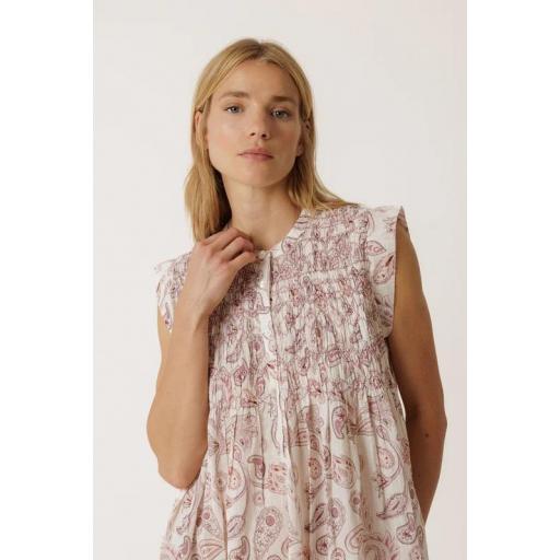 VESTIDO CORTO SMOCK, INDI&COLD PV 2026, REF. KI133 [3]