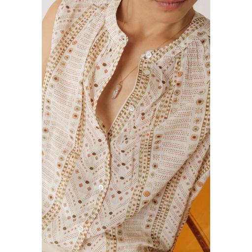 CAMISA OVERSIZE DE ALGODÓN, INDI&COLD PV 2026, REF. KI134 [3]