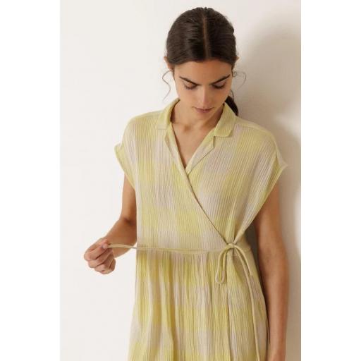 VESTIDO CRUZADO VICHY, INDI&COLD PV 2026, REF. KI150 [1]