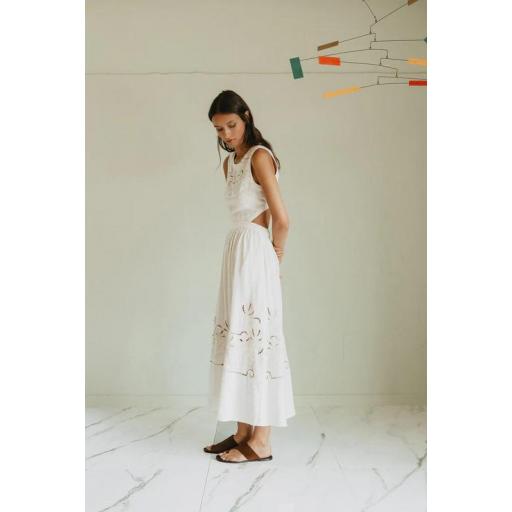 VESTIDO DETALLE BORDADO, INDI&COLD PV 2026, REF. KI175 [1]