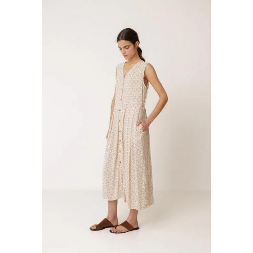 VESTIDO MULTIPOSICIÓN BLOCKPRINT, INDI& COLD PV 2026, REF. MI140 [2]