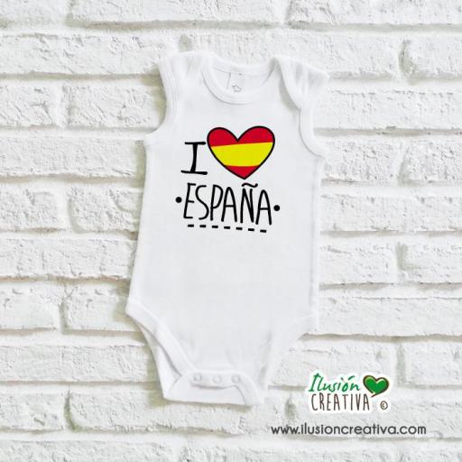 Body Niñ@ Colección España - I love España [1]