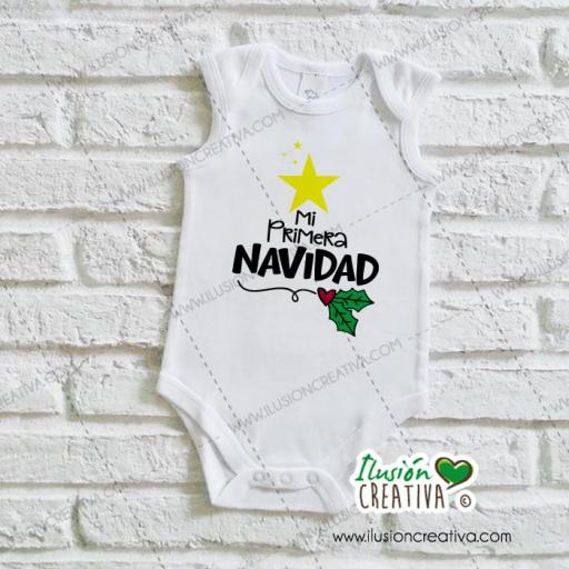 Body Primera Navidad - corazón [2]