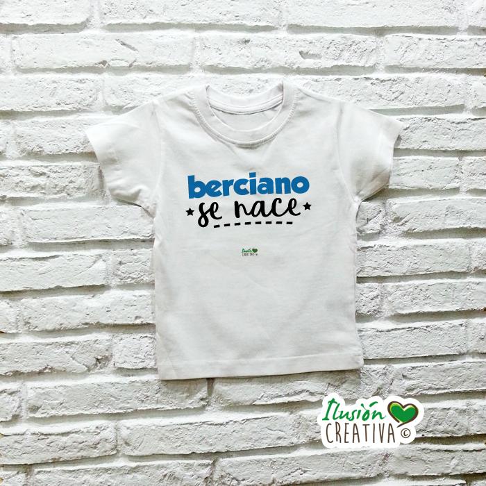 Camiseta niñO - Berciano se nace