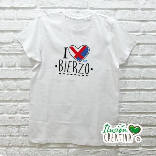 Camiseta Hombre - I love Bierzo [1]