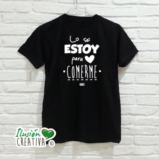 Camiseta Hombre - Lo sé estoy para comerme [1]