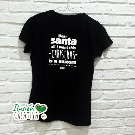 Camiseta Mujer - Dear Santa [1]