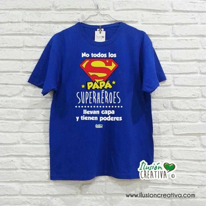 Camiseta Hombre - Super Papá Super héroe