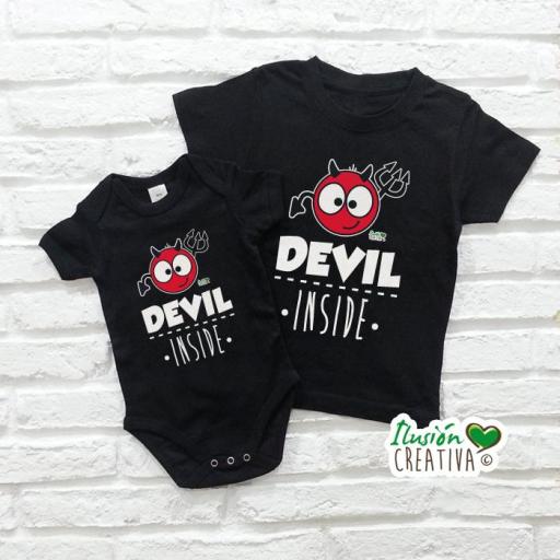 Camiseta Devil Inside [1]