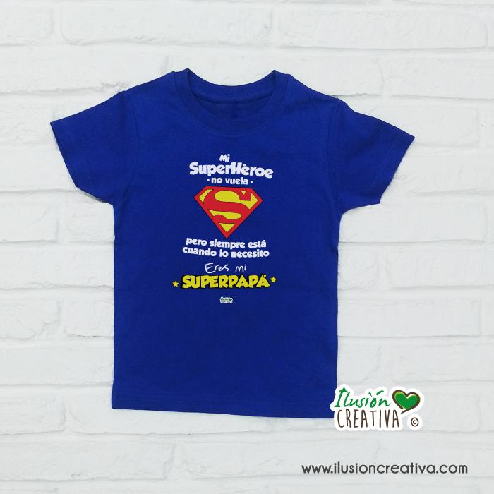 Camiseta Niñ@s - SuperHéroe, Super Papá!