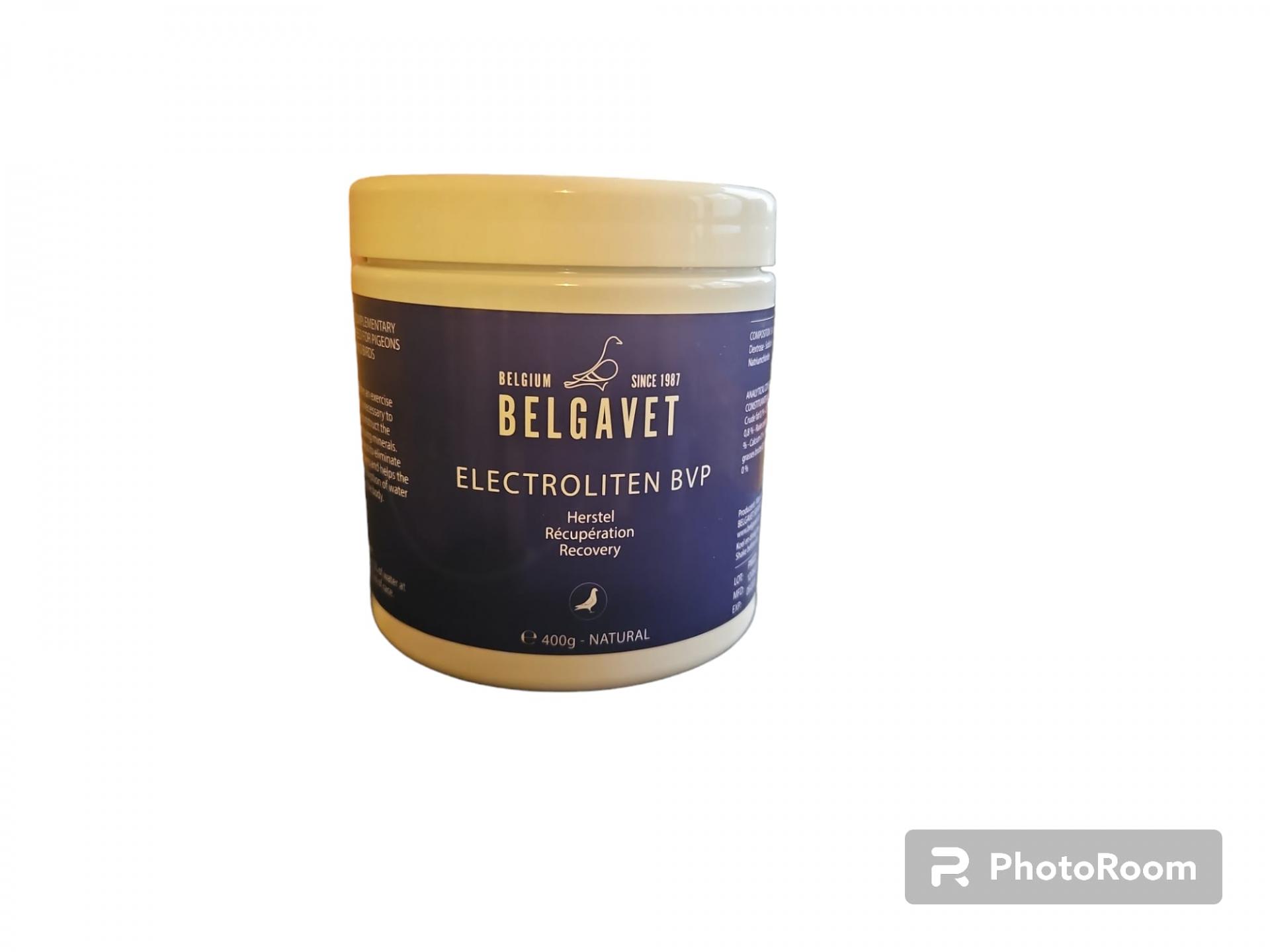 BelgaVet Electroliten 400gr (Electrolitos) para palomas de competición