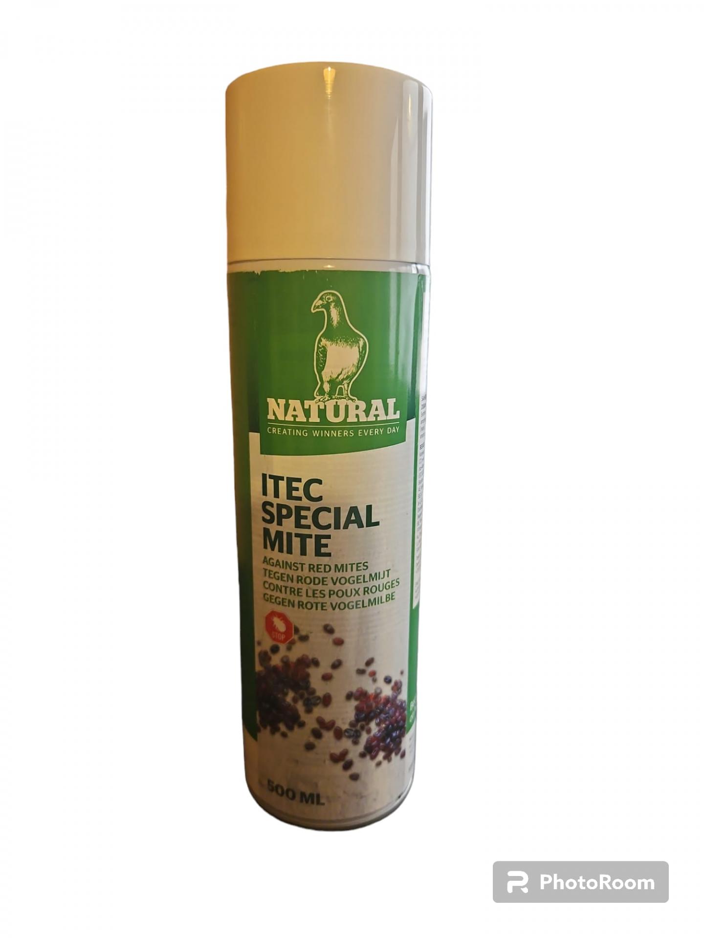 Natural ITEC Special Mite Spray 500ml, (elimina los ácaros rojos y sus larvas)