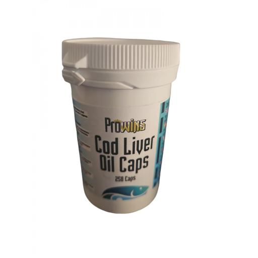 Prowins Cod Liver Oil 250 caps, aceite de hígado de bacalao 