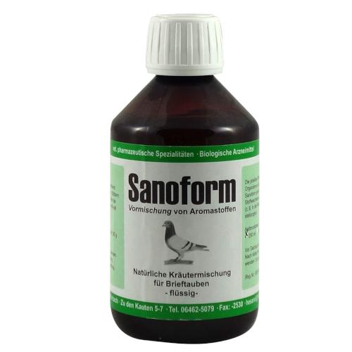 Hesanol Sanoform 250 ml (tónico revitalizante 100% natural) Para palomas