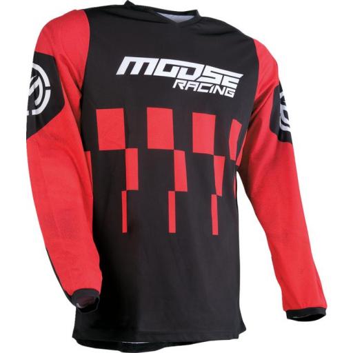 Camiseta Moose racing Qualifier color rojo
