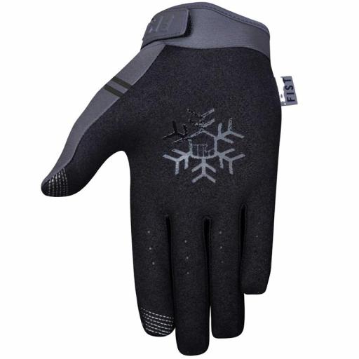 Guantes FIST SNOW FLAKE FROSTY gris (Invierno) [1]