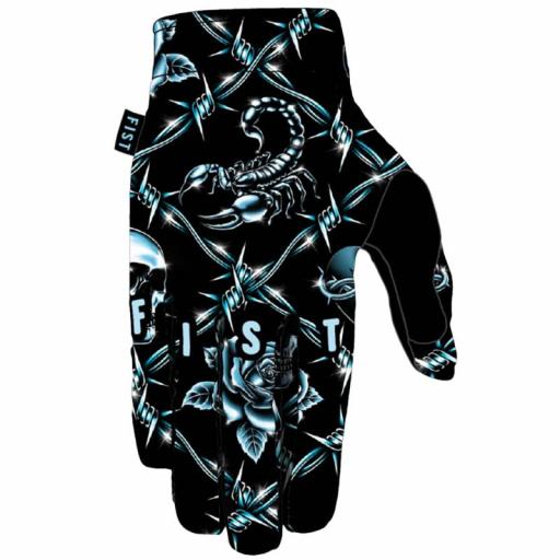GUANTES FIST STRAPPED CHROME
