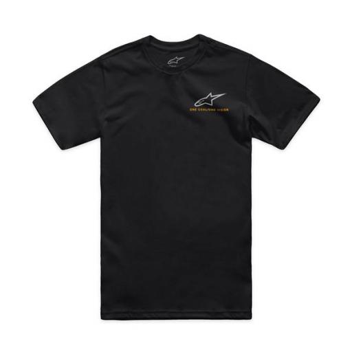 Camiseta manga corta Alpinestars SPARKY negra 2024 [1]