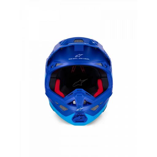Casco motocross Alpinestars Supertech S-M10 Flood azul ECE 22.06 [1]