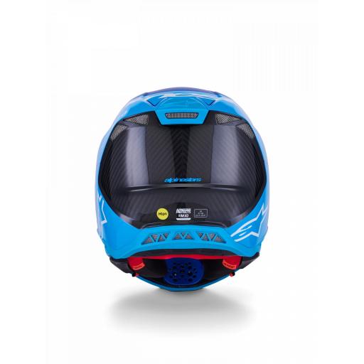 Casco motocross Alpinestars Supertech S-M10 Flood azul ECE 22.06 [2]