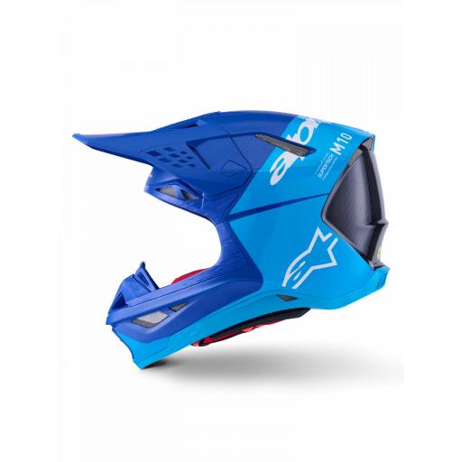 Casco motocross Alpinestars Supertech S-M10 Flood azul ECE 22.06 [3]
