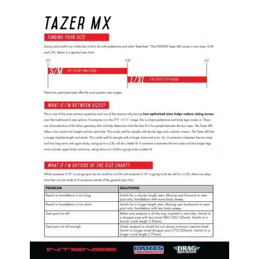INTENSE TAZER MX PRO 2023 Talla S/M [2]