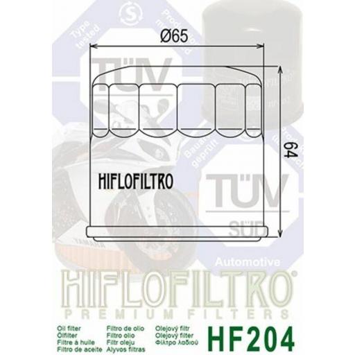 Filtro de Aceite Hiflofiltro HF204 Honda CRF 1100 Africa Twin [1]