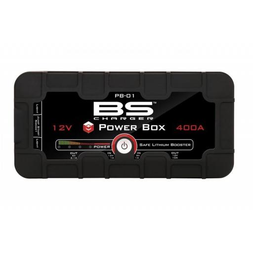 Arrancador de batería Power Box BS BATTERY 12V / 12000 mA USB + Cable [1]