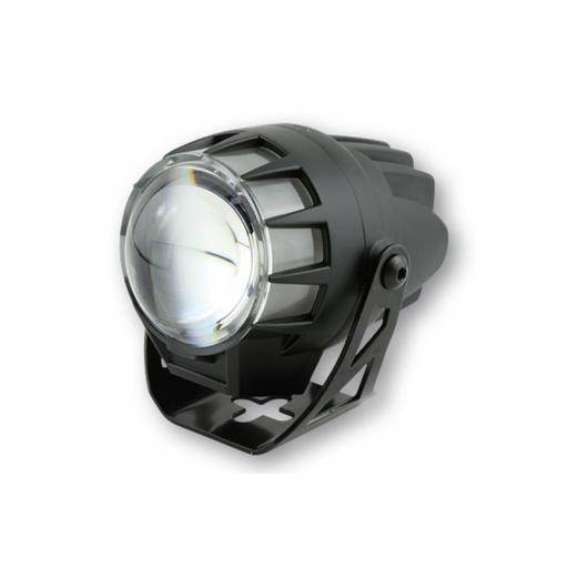 Faro delantero LED HIGHSIDER pro Dual-Stream - 45 mm - negro - 1 pieza