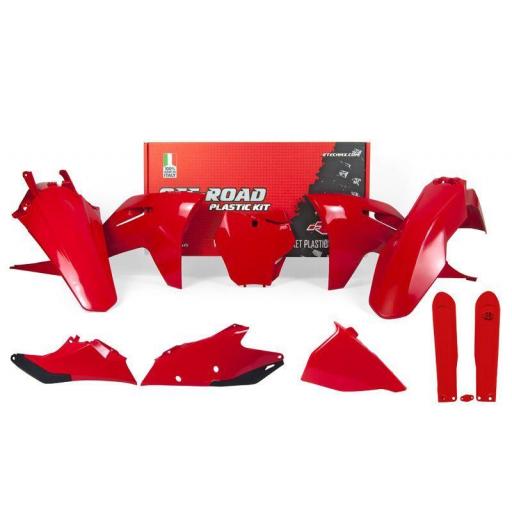 kit de plastica completo Gas Gas MC 2021-2023 con protector horquilla 