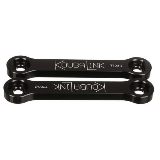  KOUBALINKS Kit de bajada KOUBALINK (25.4 mm) negro - Yamaha Ténéré 700