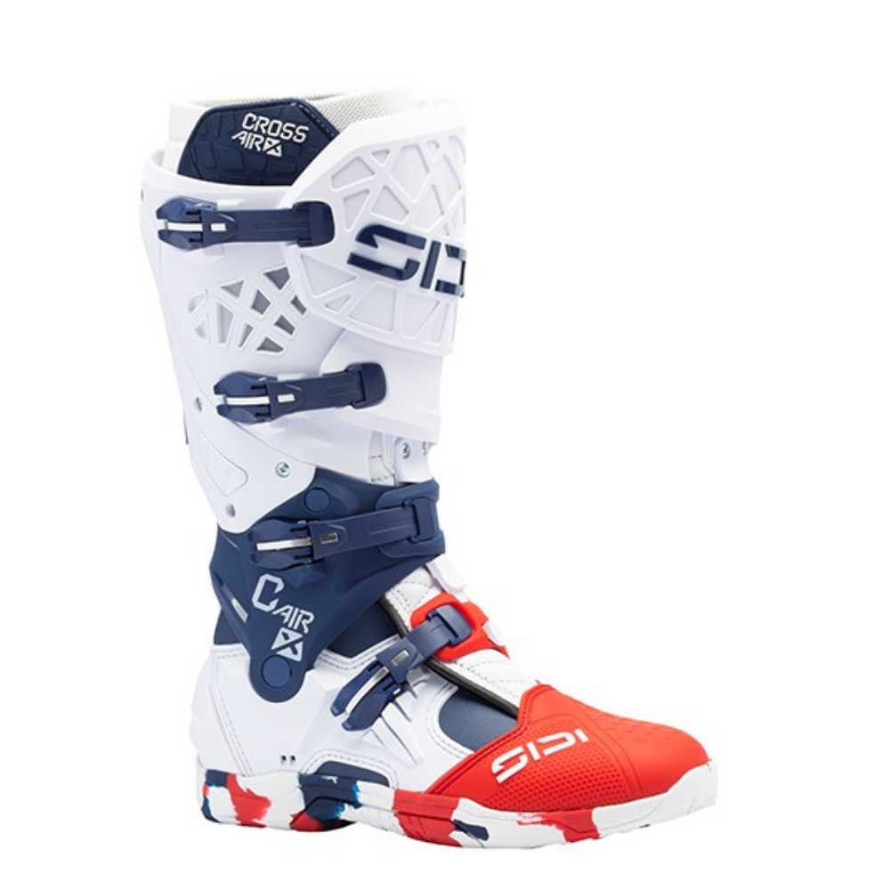 BOTAS SIDI CROSSAIR X blancas / azules / rojas