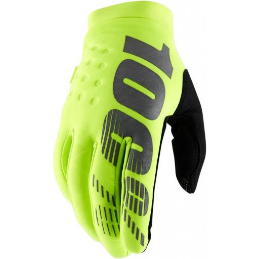 GUANTES 100% BRISKER INFANTILES Amarillos