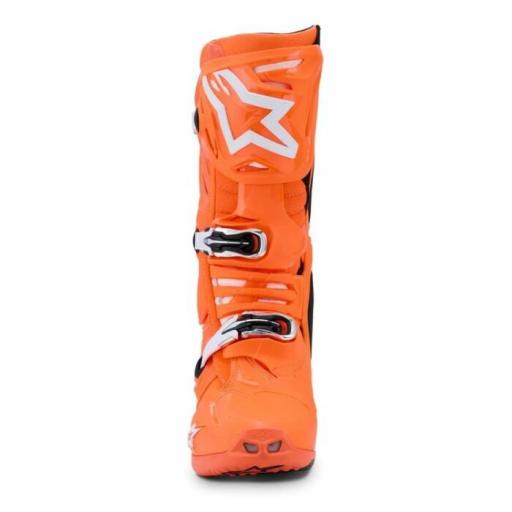Alpinestars Tech 10 super vented Rojo fluor [1]
