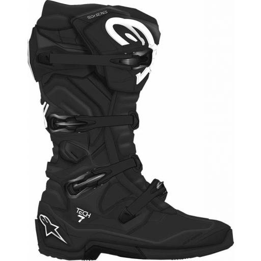 Alpinestars Tech 7 Negras 2025 [1]