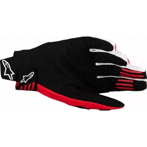 Guantes Alpinestars Techstar Rojo y negro [1]