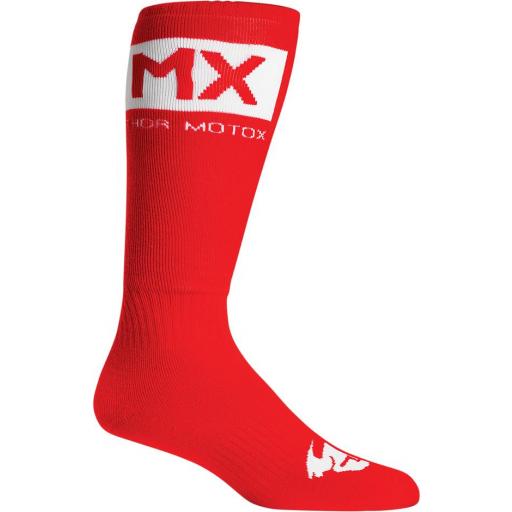 Calcetines infantiles Thor MX Solid - Rojos