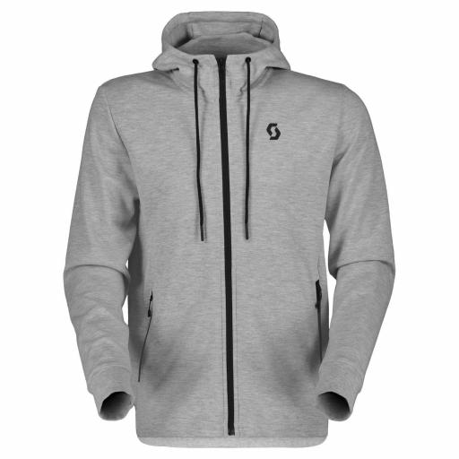 Sudadera Scott con cremallera Ms Tech Zip color gris [0]