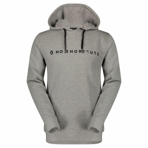 Sudadera Ms No Shortcuts Ls color gris