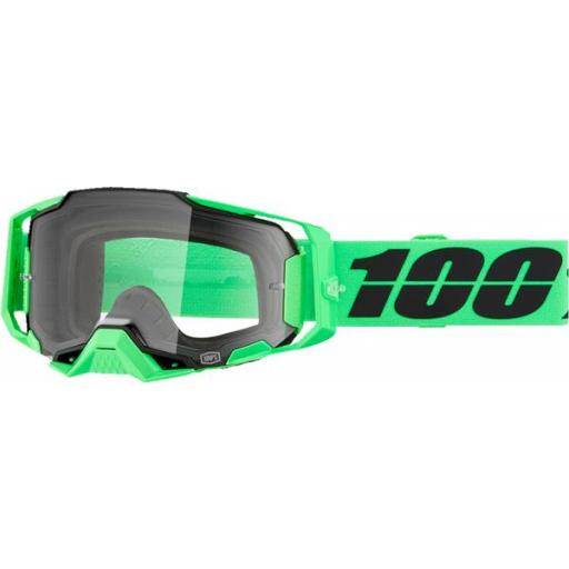 100% ARMEGA ANZA verde lente transparente