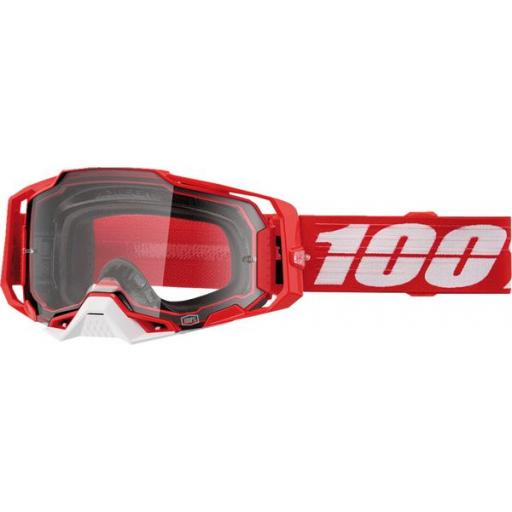 100% ARMEGA C-BAD color rojo lente transparente