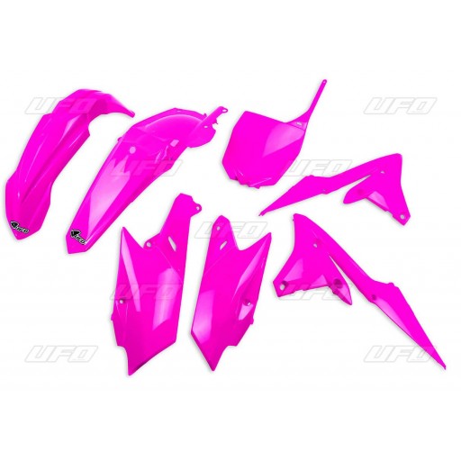 Kit de Plástica UFO rosa neon Yamaha YZ85