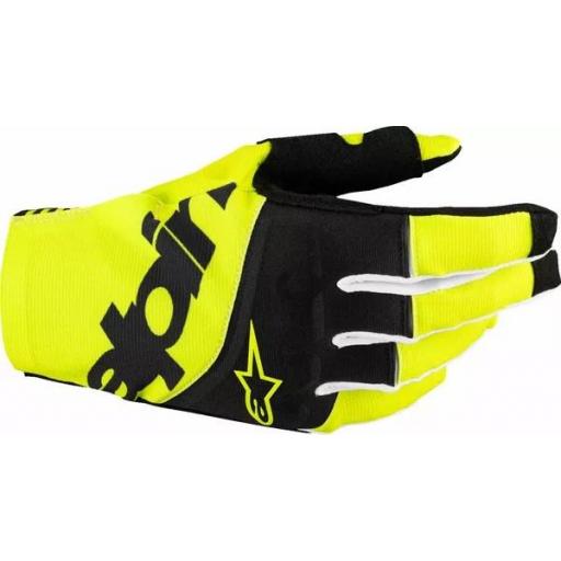 Guantes Alpinestars Techstar Amarillo y negro