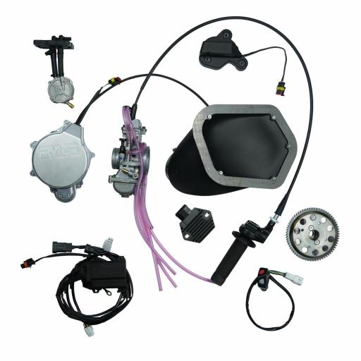 kit de conversion TBI inyección a Carburador para 125/150cc 2-Stroke Injection Models