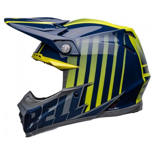 Bell MOTO-9S FLEX SPRINT Azul amarillo [2]