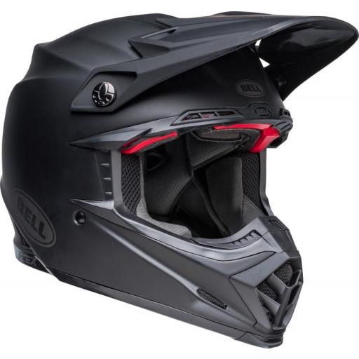 Bell MOTO-9S Flex Solid - Negro mate [1]