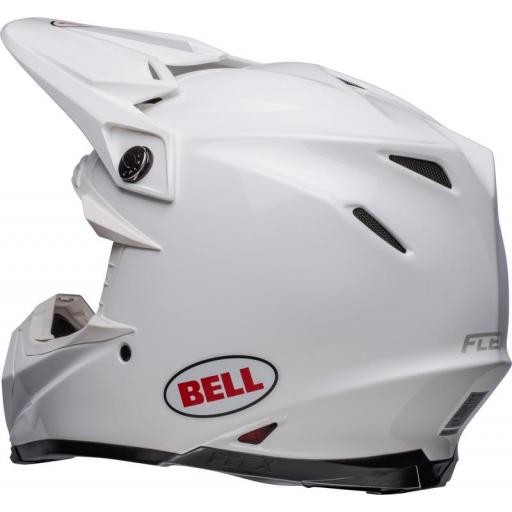 Bell MOTO-9S Flex Solid - Blanco [2]