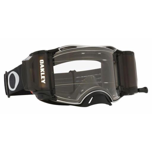 OAKLEY AIRBRAKE Roll-off  MX Tuff Blocks color negro Gunmetal Roll-Off / Lente transparente [0]