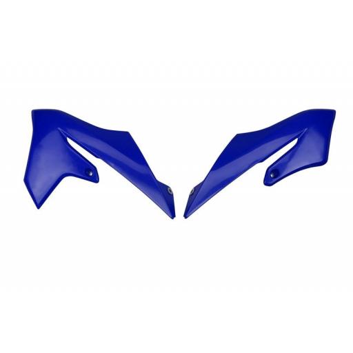 Placas laterales radiaror YZ65 Azules